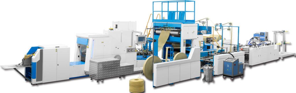 Automatic Paper Bag Making Machine 