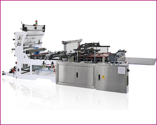 Zipper bag making machine